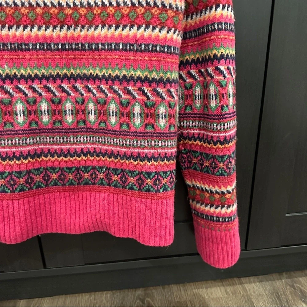 Bogner Fire & Ice Wool Zipper Sweater Vintage Inspired Size Large Women’s - Picture 11 of 16